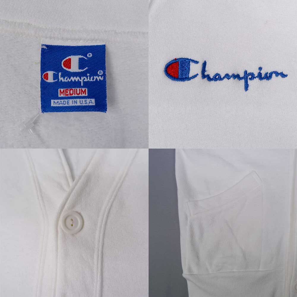 90's Champion スウェットカーディガン 