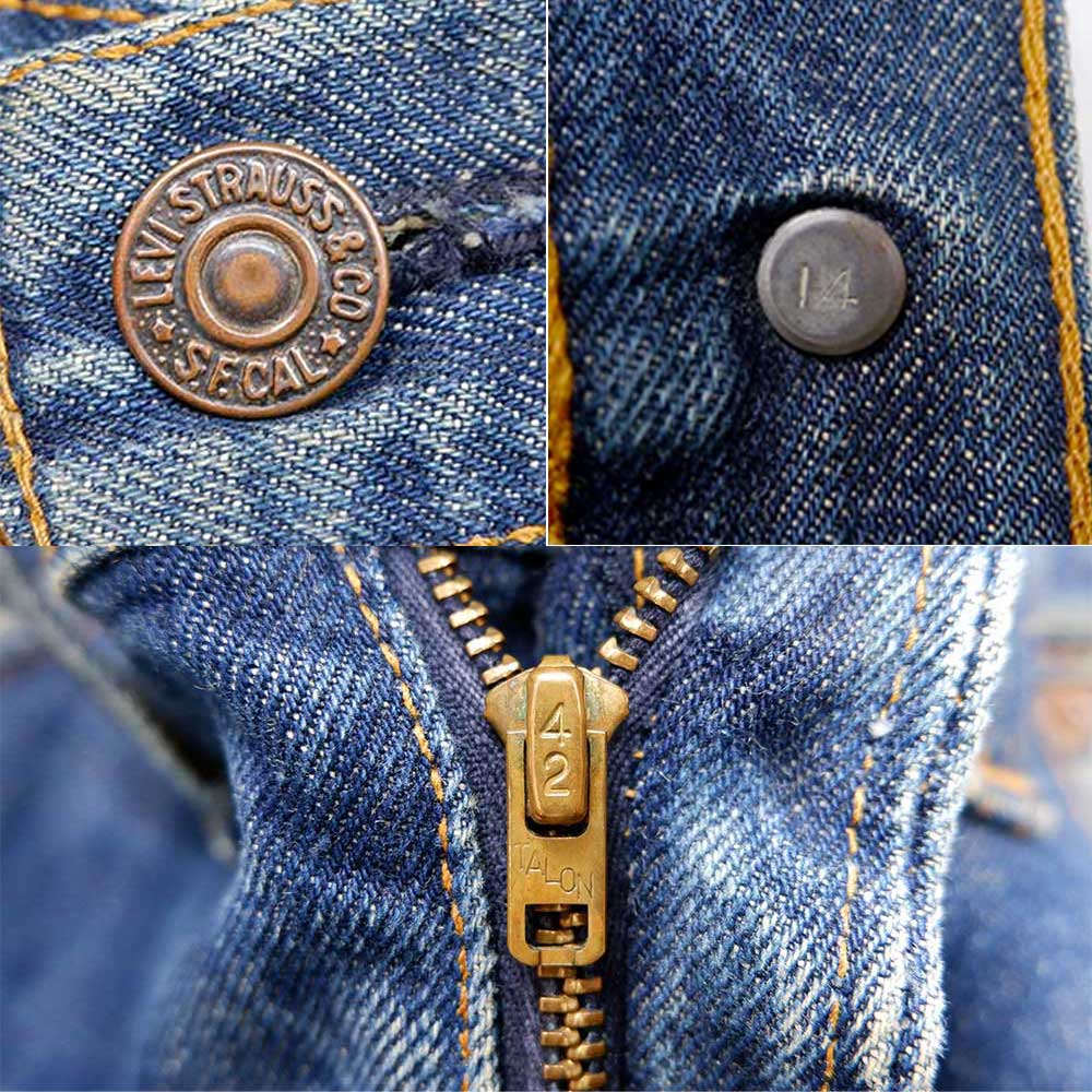 60's Levi's 505 bigE デニムパンツ “A-TYPE / 耳付き ...