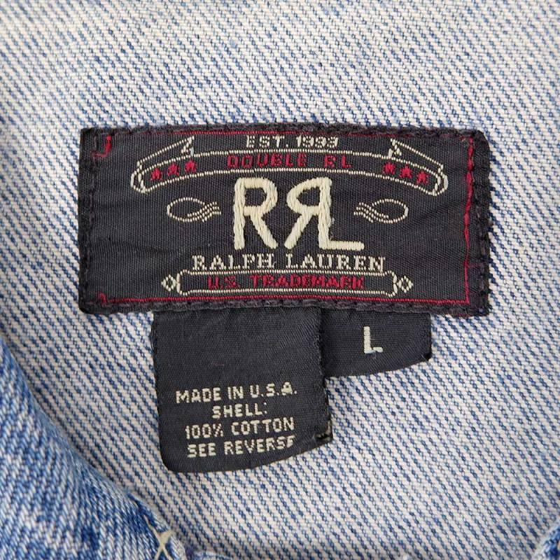 's RRL  J type デニムジャケット “MADE IN USA