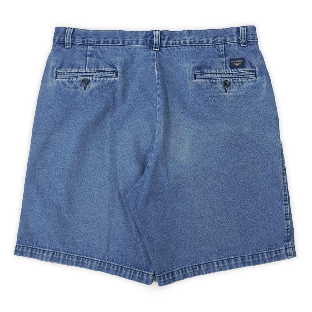 DOCKERS Shorts Blue Denim Big Size Waist 39-40 Authentic, Men's Fashion,  Bottoms, Shorts on Carousell