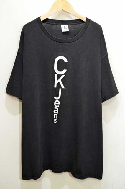 90's Calvin Klein Jeans ロゴプリントTシャツ “MADE IN USA”