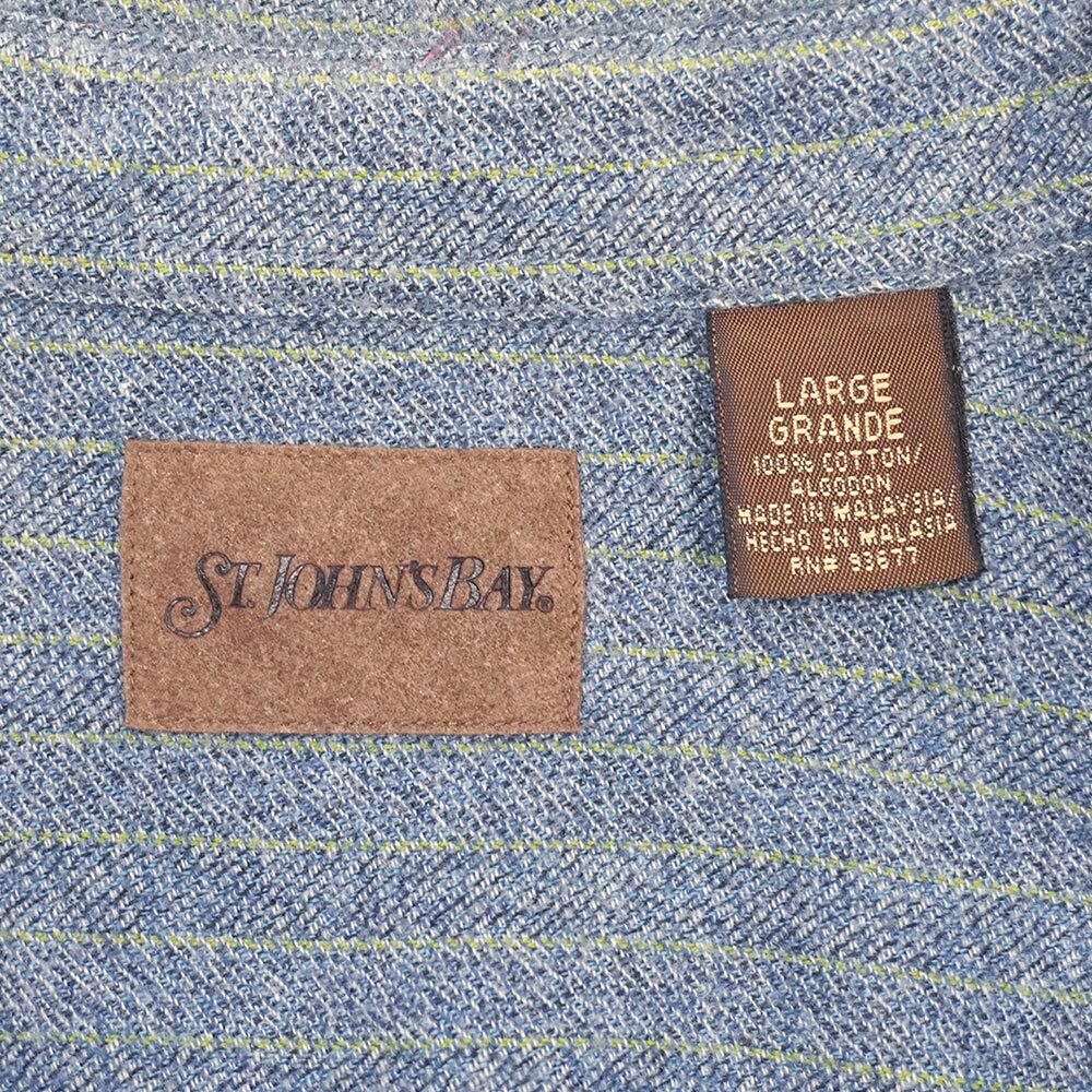 Late 90's ST.JOHN'S BAY フランネル ボタンダウンシャツ
