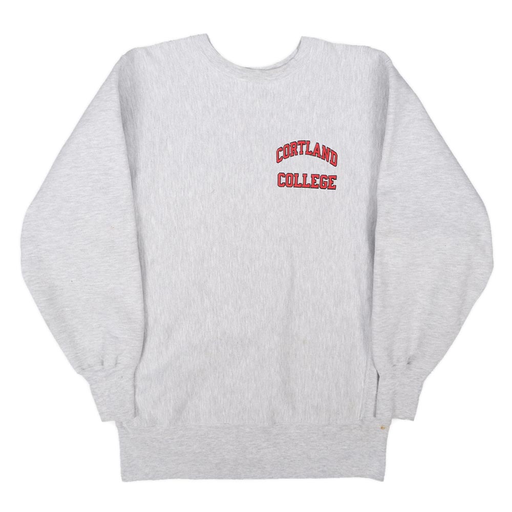 90s vintage sweat shirt リバースウィーブ 両面プリント