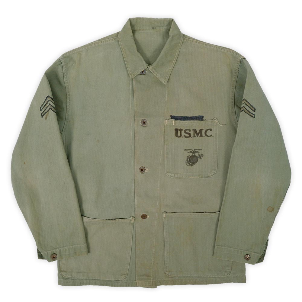 40s USMC P-41 HBT JKT ヴィンテージ-