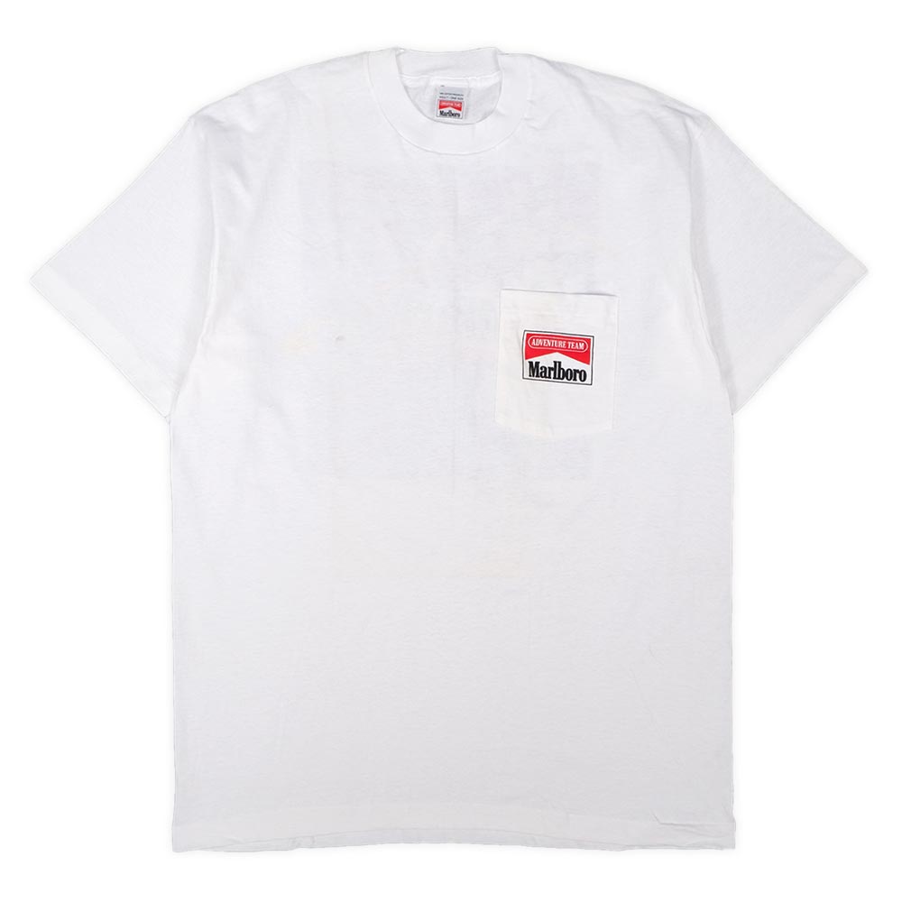 90's Marlboro 両面プリント ポケットTシャツ "DEADSTOCK