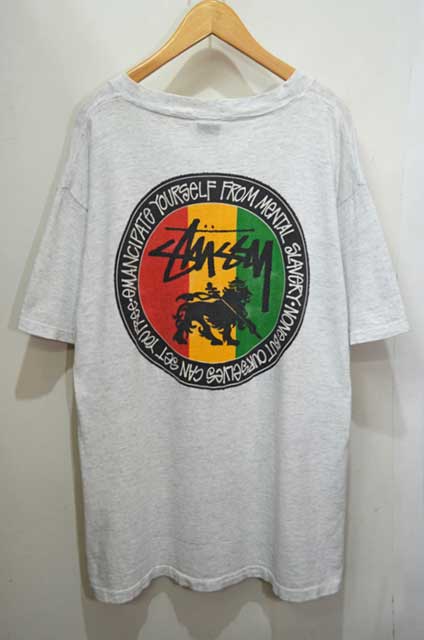 80's OLD Stussy プリントTシャツ “Feelin' Irie!!!”