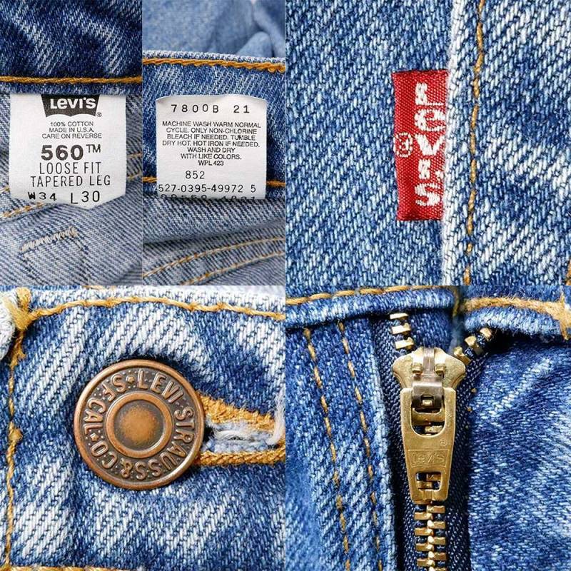 Levis 560デニム W34L30