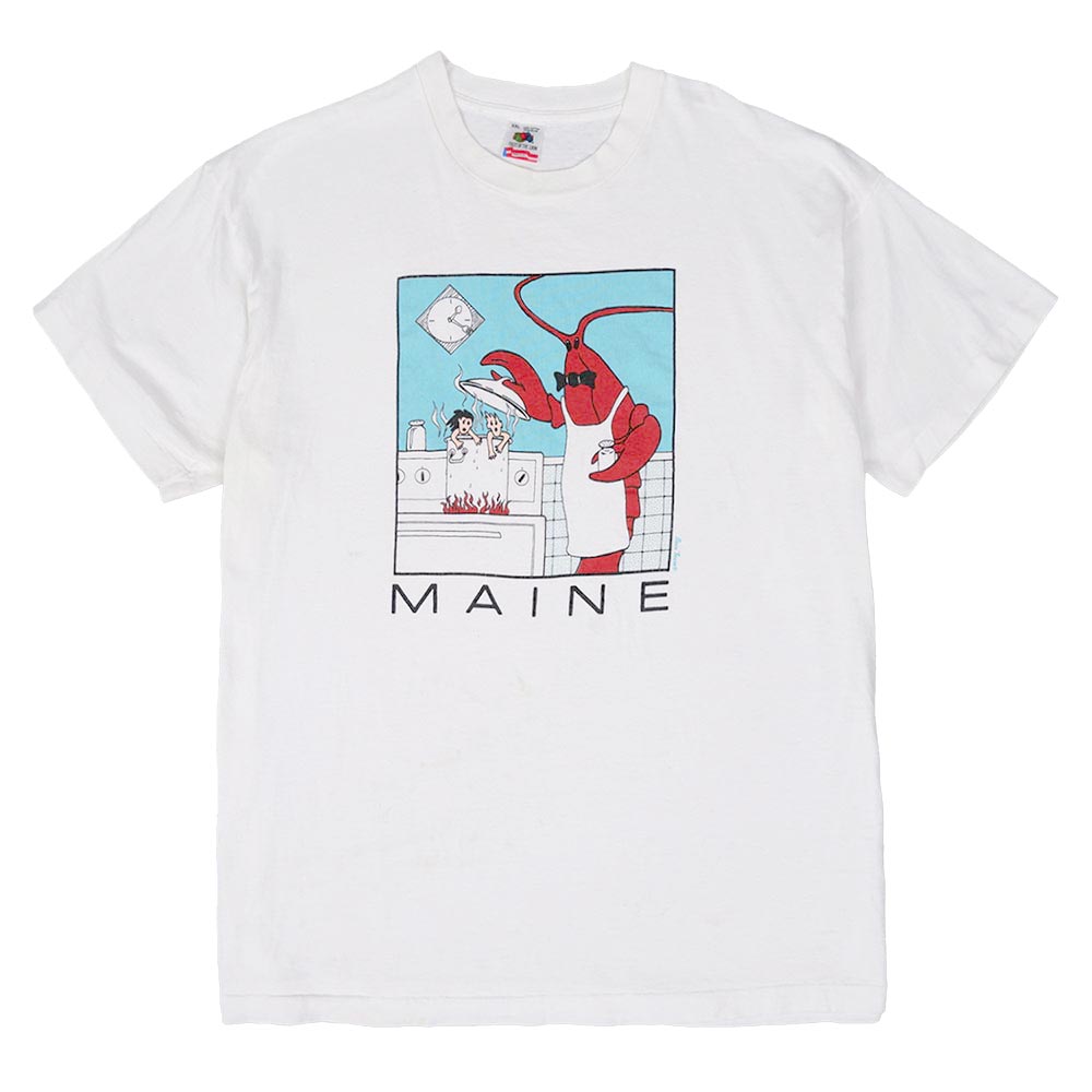 90's FRUIT OF THE LOOM プリントTシャツ “MADE IN USA”