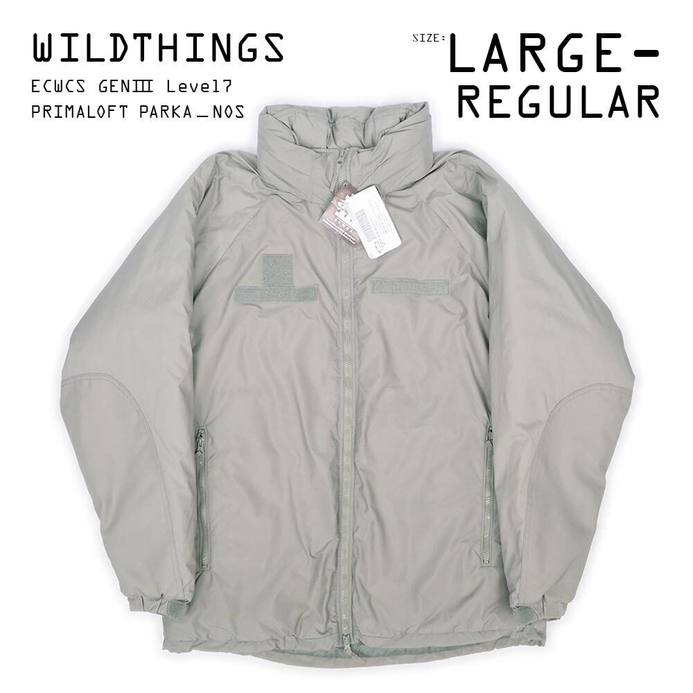 WILDTHINGS / DEADSTOCK / L-REG】 US. Armed Forces ECWCS LEVEL7