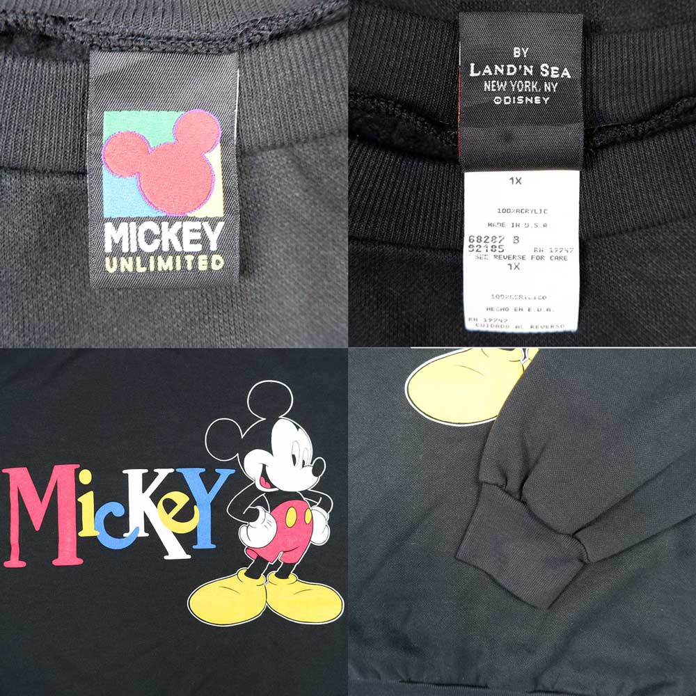 ★90S Made in U.S.A MICKEY UNLIMITED
