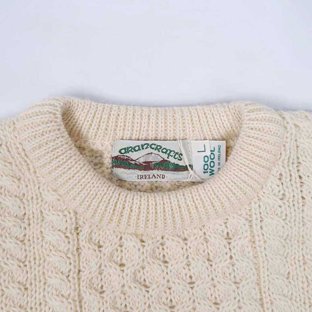 80s 90s フィッシャーマンニット aran islands