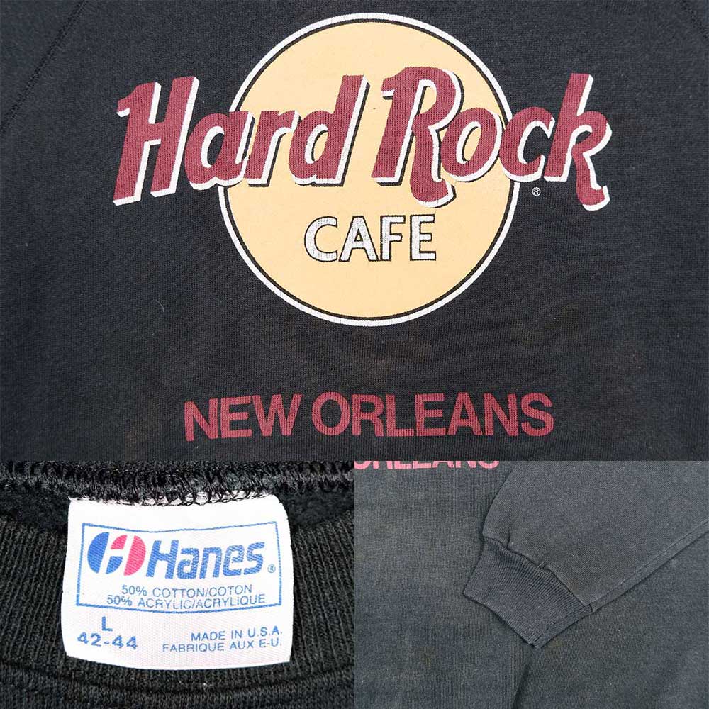 90's Hard Rock CAFE スウェットシャツ “MADE IN USA”mtp049b0101751383｜VINTAGE  ヴィンテージ-SWEATPARKA スウェット＆パーカ｜usedvintage box Hi-smile