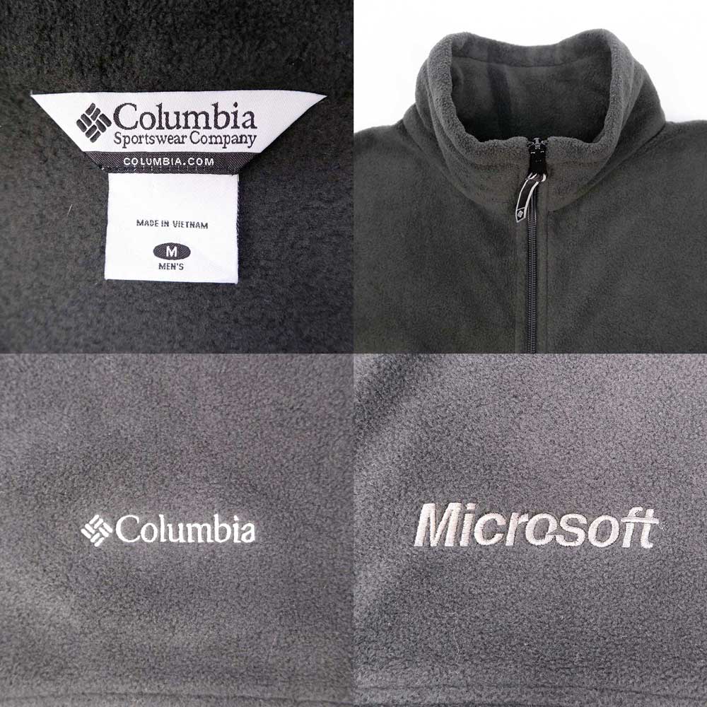 Columbia × Microsoft フリースジャケット