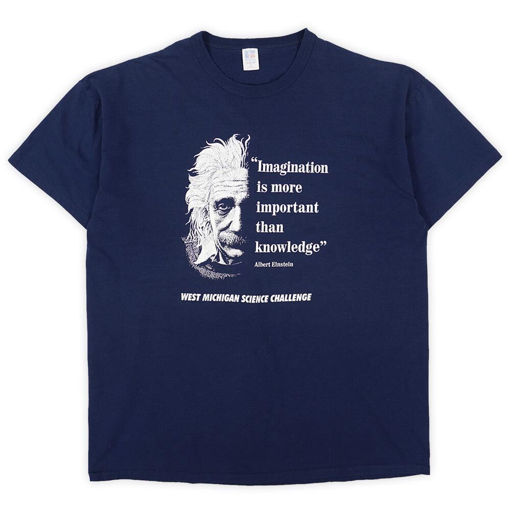 00's Einstein プリントTシャツ 