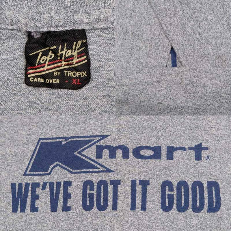 80's K-MART ロゴプリントTシャツ “MADE IN USA”mtp01981501502384 