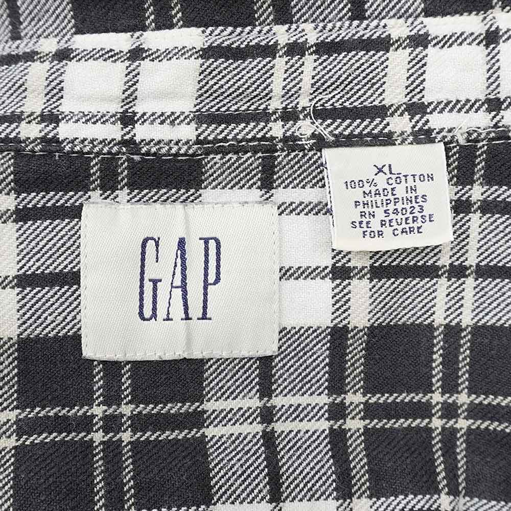 00's OLD GAP フランネル ワークシャツmtp03261301509284｜VINTAGE