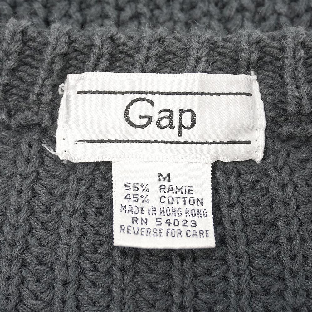 [3連休限定セール] OLD GAP モヘアニット GAP（ギャップ） 古着 90年代 オールドギャップ ボーダー柄 アクリル