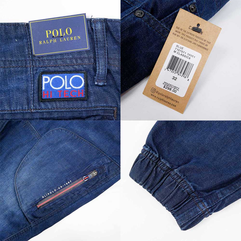 日本未発売 Ralph Lauren “POLO HI TECH” デニムジョガーパンツ ...