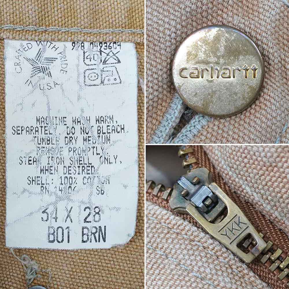 Early 90's Carhartt ダブルニー ペインターパンツ “W34 L28