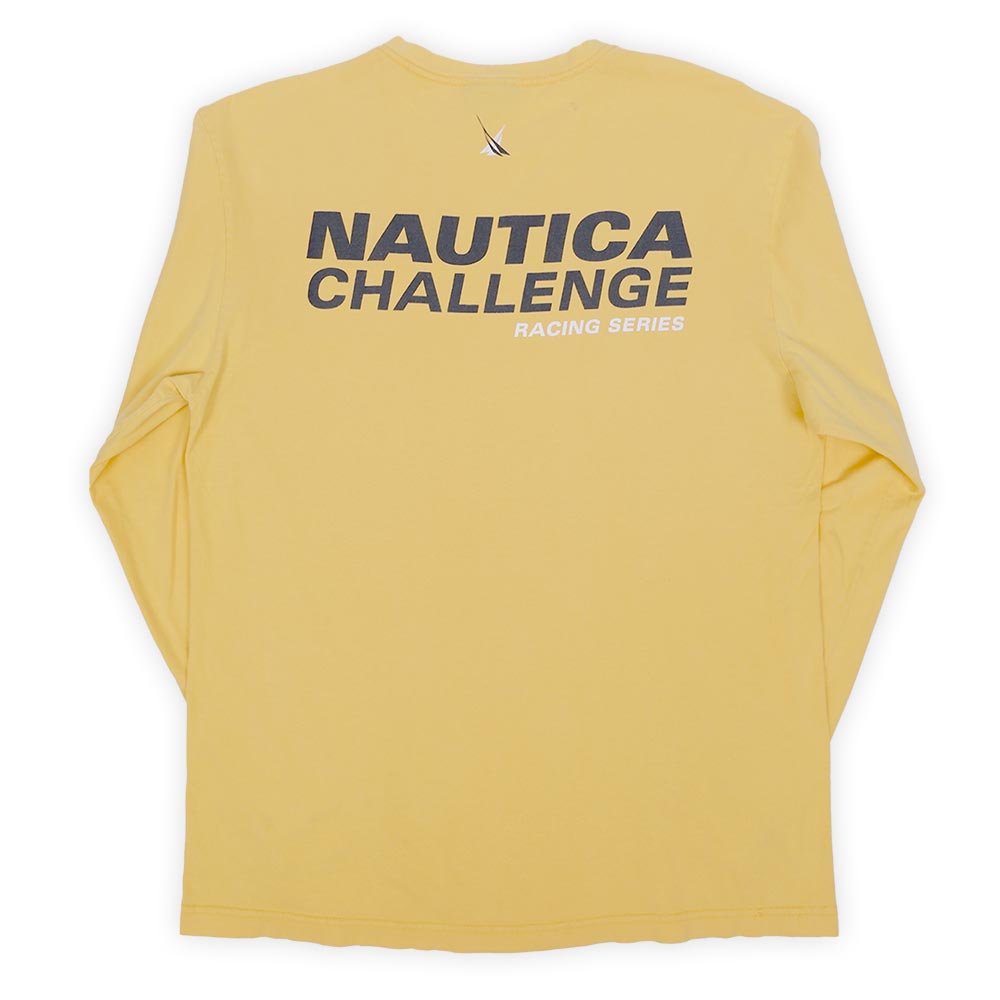 NAUTICA L/S ロゴプリントTシャツmtp019a0800982485｜VINTAGE / ヴィンテージ-T-SHIRT / Tシャツ｜used&vintage box Hi-smile