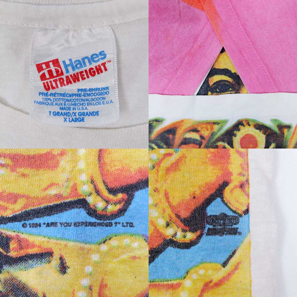 USA製 90s バンドTシャツ バンT ジミヘン シングルステッチ D815