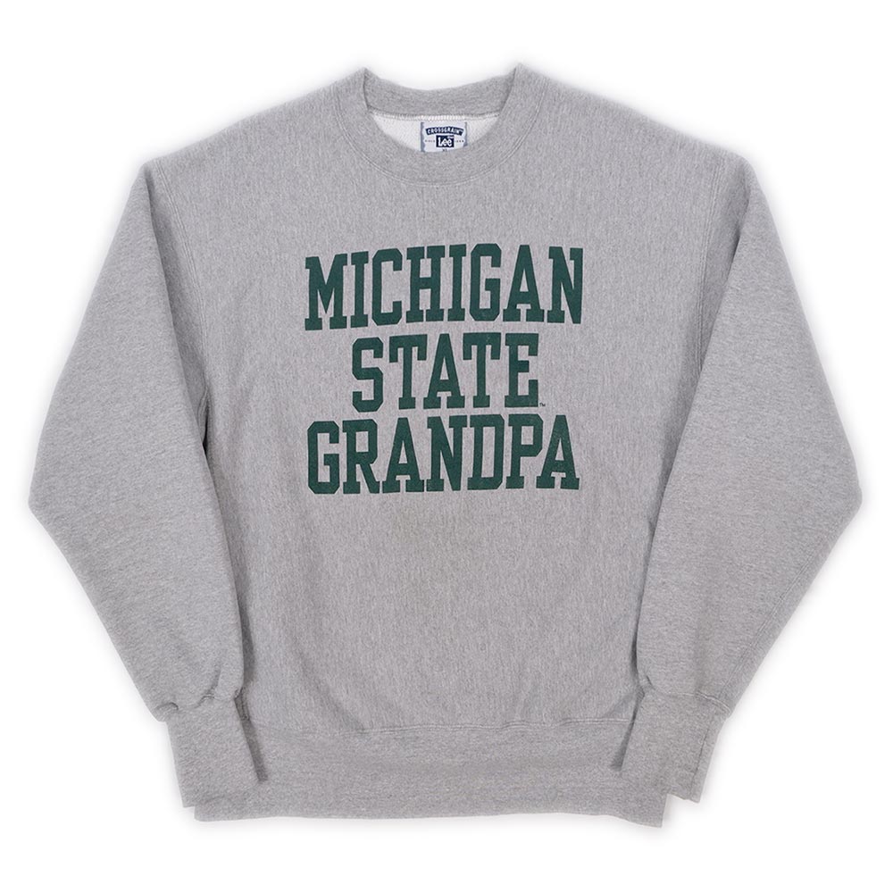 90's Lee リバースウィーブタイプ スウェット "MICHIGAN STATE GRANDPA"mtp040a2801753885