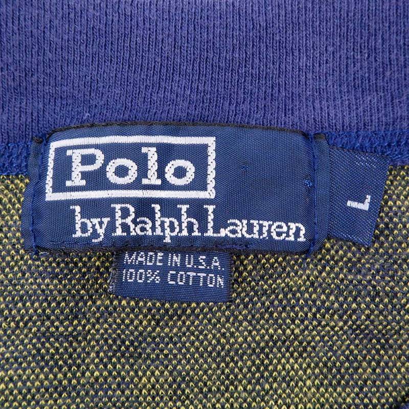 90's Polo Ralph Lauren ヘンリーネック カットソー “MADE IN USA”