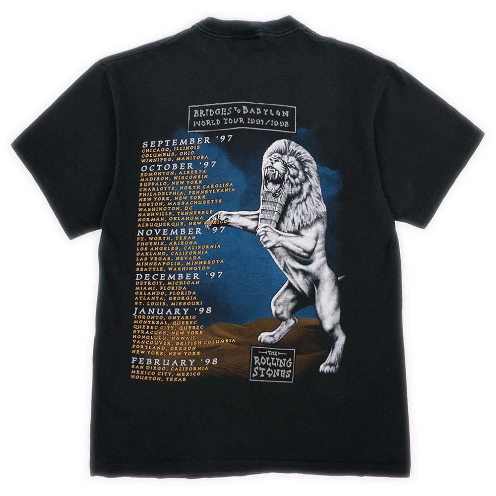 当季大流行 90sデッド『ザ・ローリングストーンズ / 欧州1990』ツアーTシャツ 黒 L - jibha-africa-safaris.com