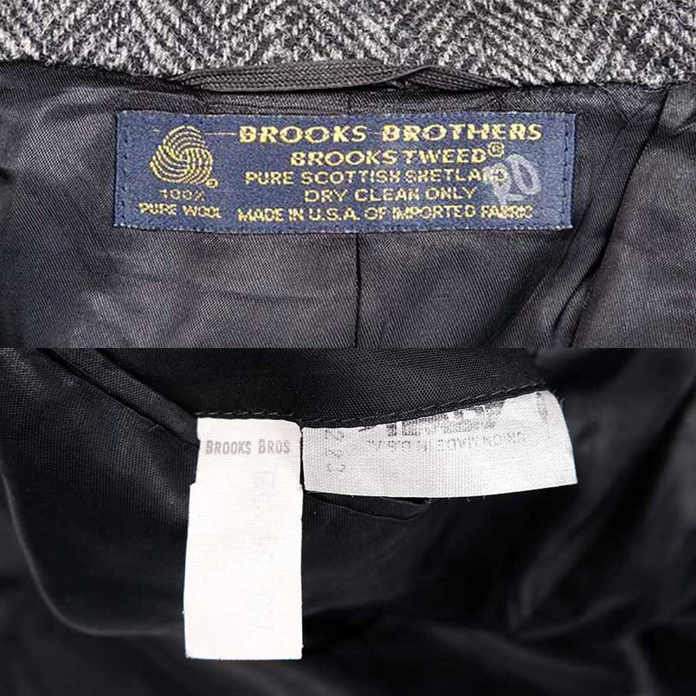 80's Brooks Brothers ツイードジャケット "MADE IN USA"mot01020803003188｜VINTAGE