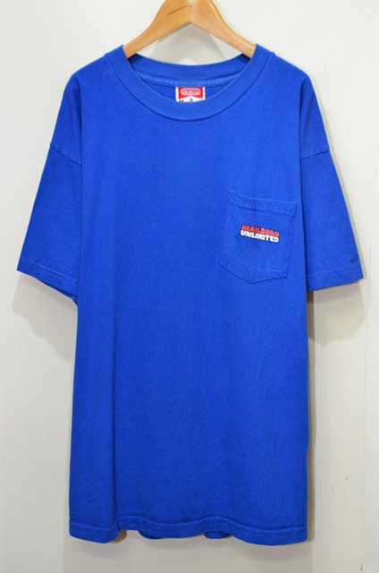 90's Marlboro UNLIMITED ポケットTシャツ “MADE IN USA”mtp01971201752289｜VINTAGE