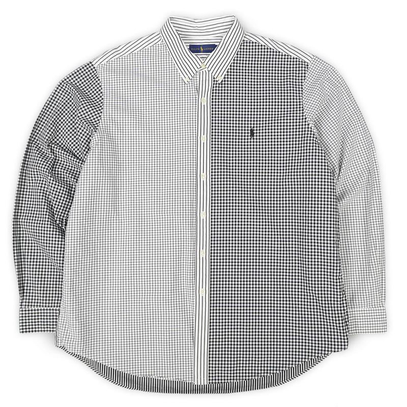 00's Polo Ralph Lauren クレイジーパターン ボタンダウンシャツ