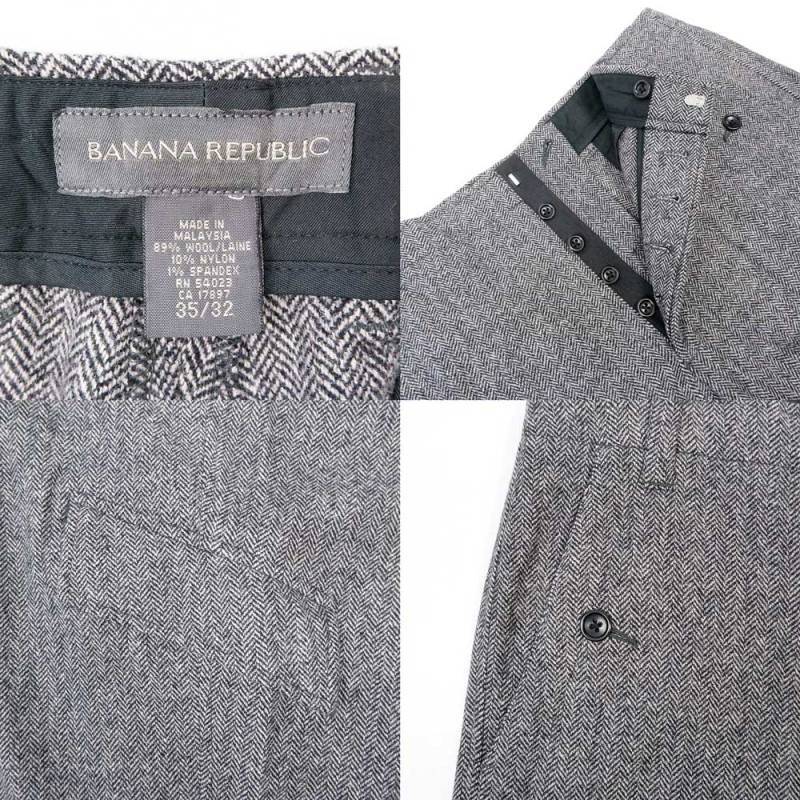 2000s BANANA REPUBLIC ウール カーゴ パンツ