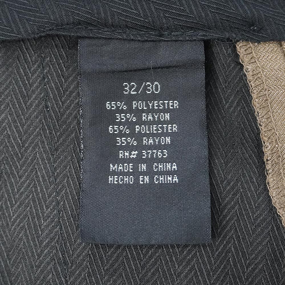 00's PERRY ELLIS 2タック レーヨンスラックス 