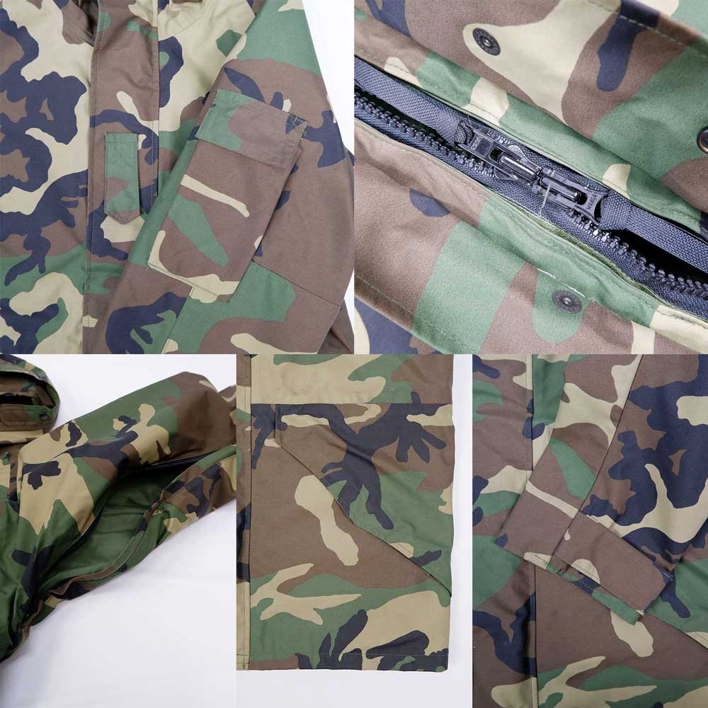 90s 米軍 U.S.ARMY ECWCS GEN1 ウッドランドカモ GORE-TEX