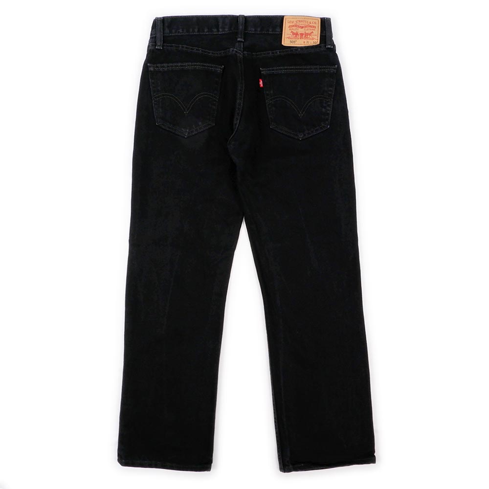 Levi's505 ブラックデニム　w31 L30