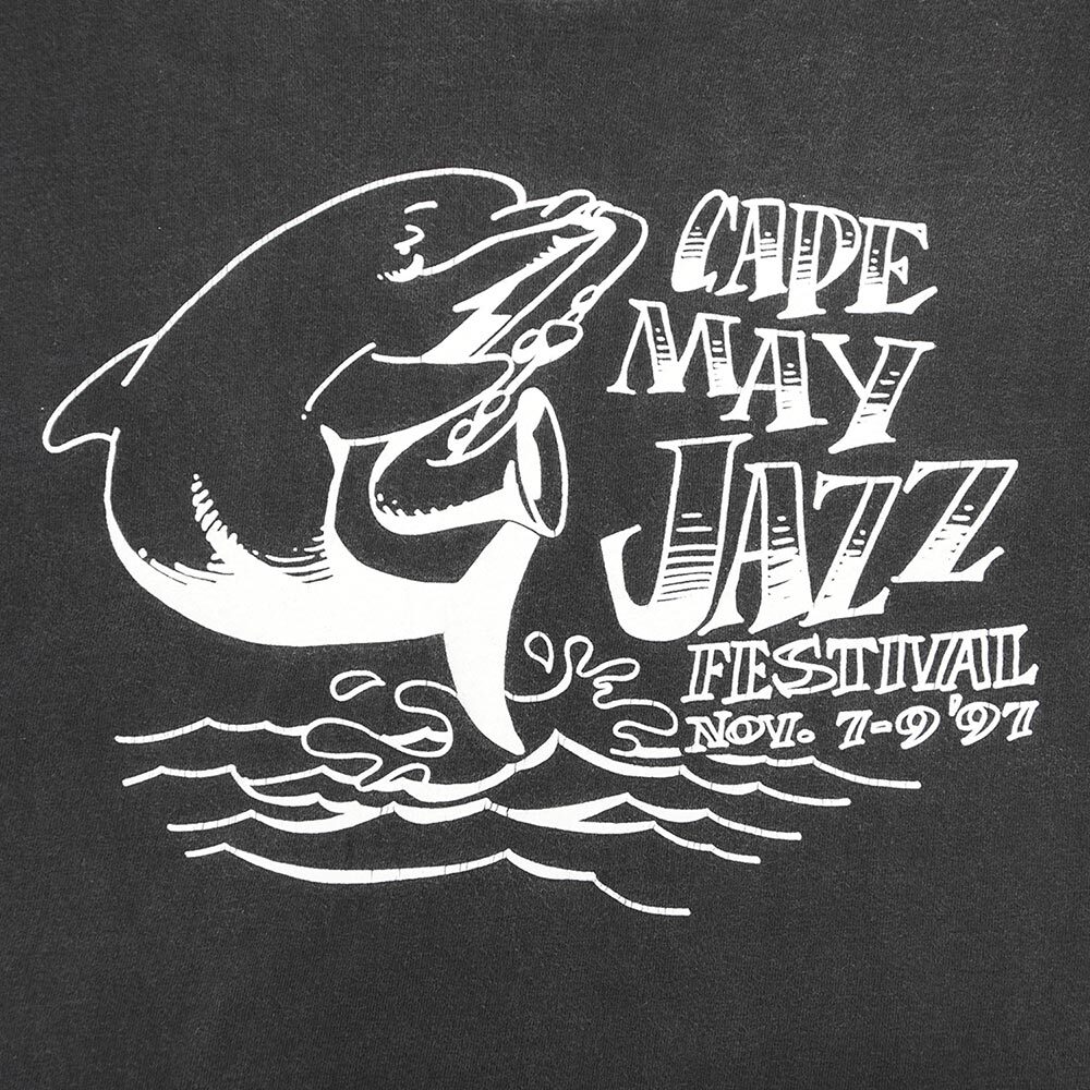 everyone ロゴマグカップ WHITE 90's CAPE MAY JAZZ FESTIVAL プリントTシャツmtp01480701136091