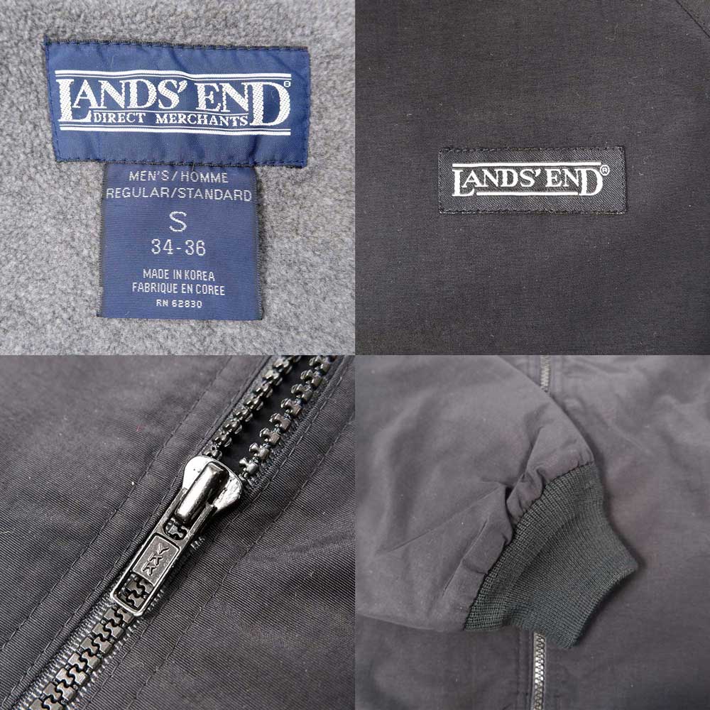 90's LANDS' END フリースライナー ナイロンジャケット 