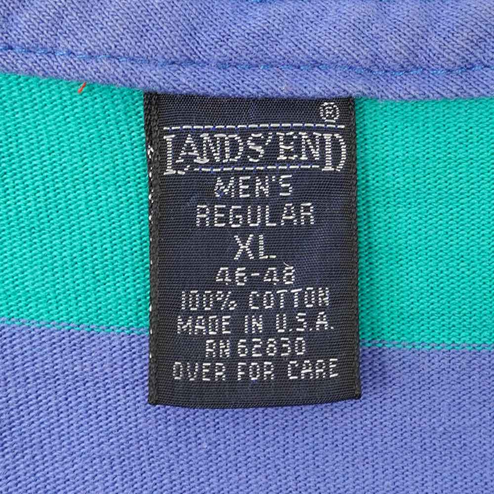 90's LANDS' END ワイドボーダーTシャツ 