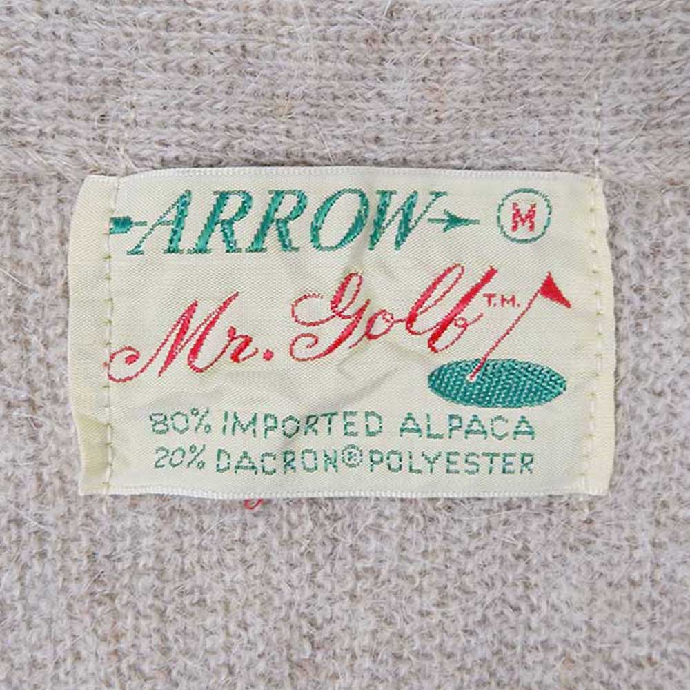 60-70's Arrow アルパカカーディガンmtp06211202007894｜VINTAGE