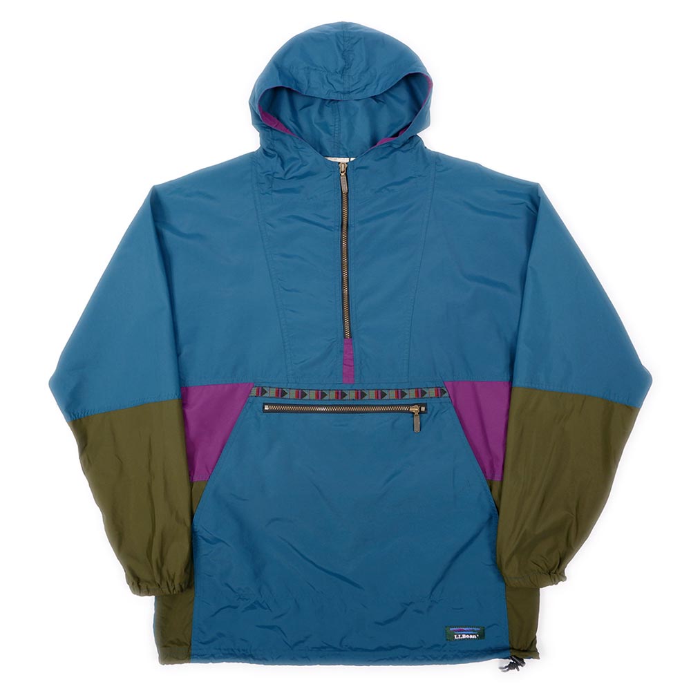 90's L.L.Bean ナイロンアノラックパーカー 