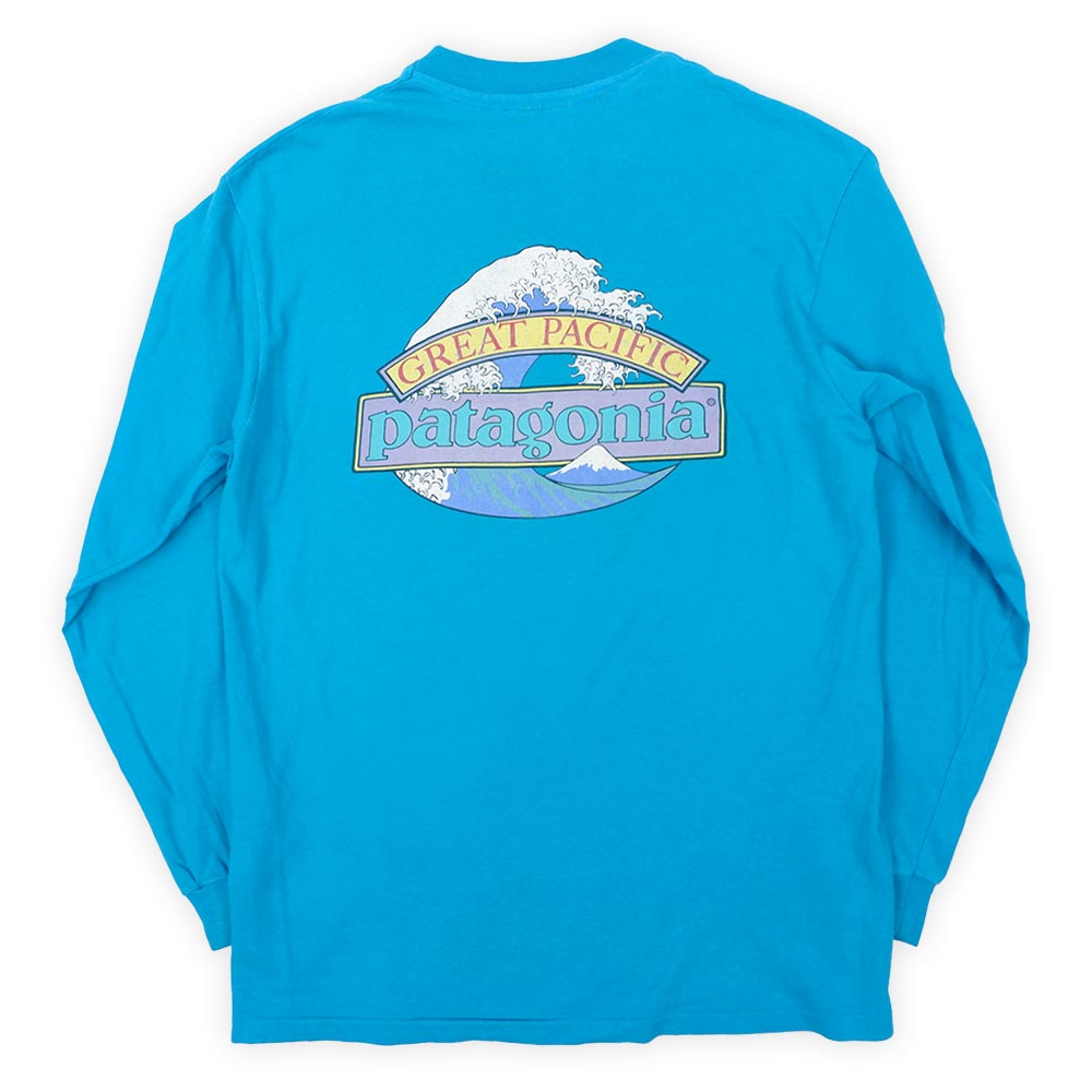 's Patagonia L/S Tシャツ "GREAT PACIFIC / MADE IN USA"