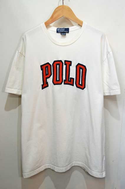 90's POLO Ralph Lauren Tシャツ “ロゴワッペン”