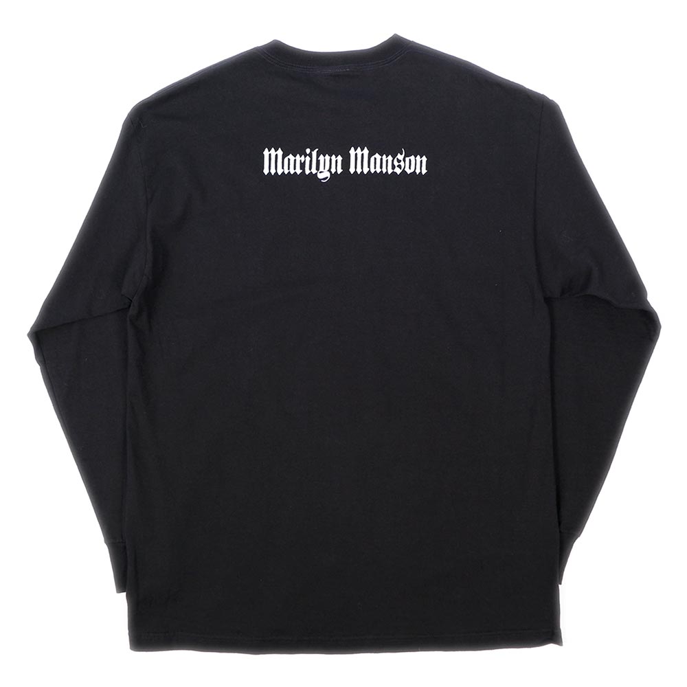 90-00's MARILYN MANSON L/S Tシャツ 