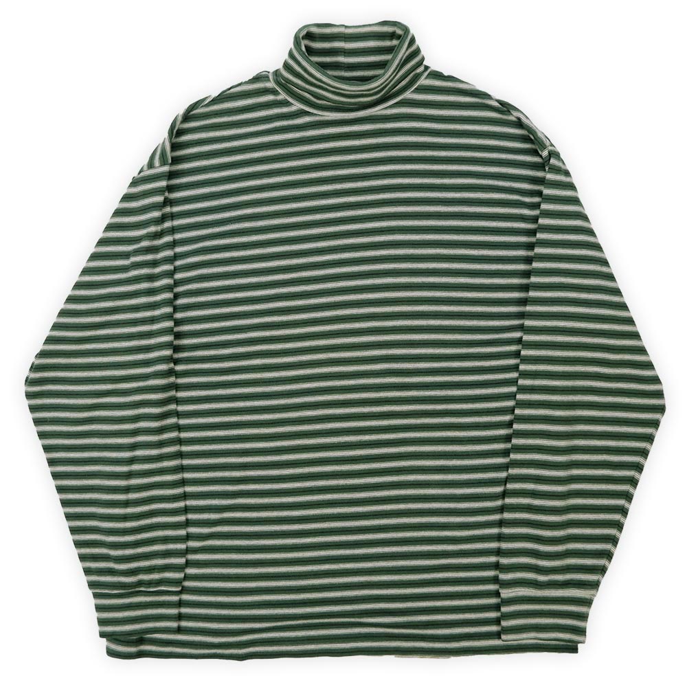 90's OLD GAP マルチボーダー柄 L/S タートルネックカットソー ...