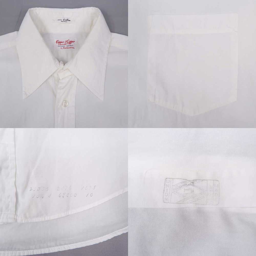 70's Hathaway S/S コットンシャツmtp03070502102697｜VINTAGE