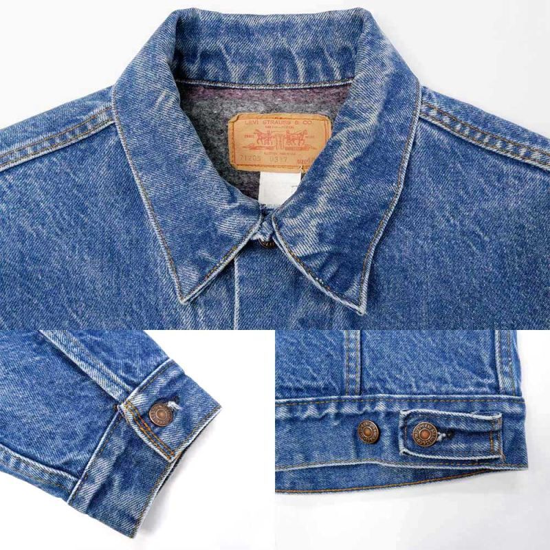 70's Levi's 71205-0317 デニムジャケット "40 LONG / MADE IN USA