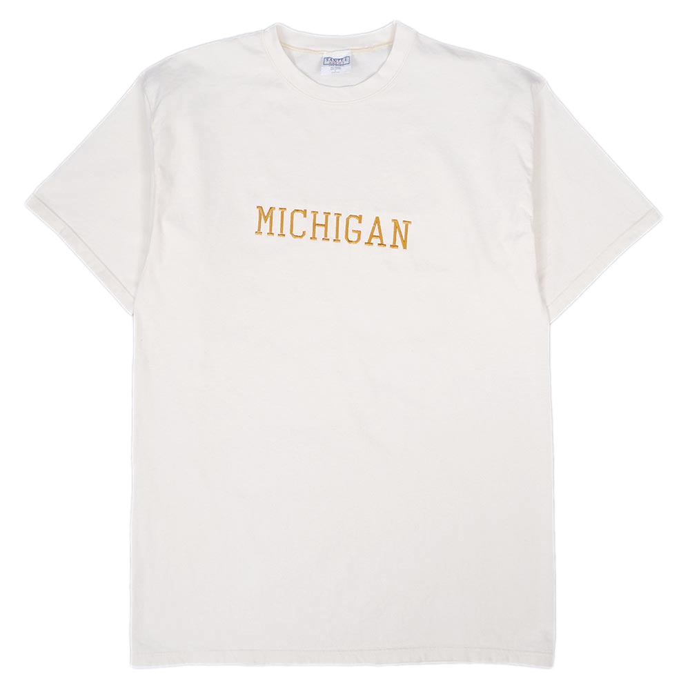 90年代 H.L.MILLER GOLD 刺繍Tシャツ USA製 メンズM ヴィンテージ /eaa244557
