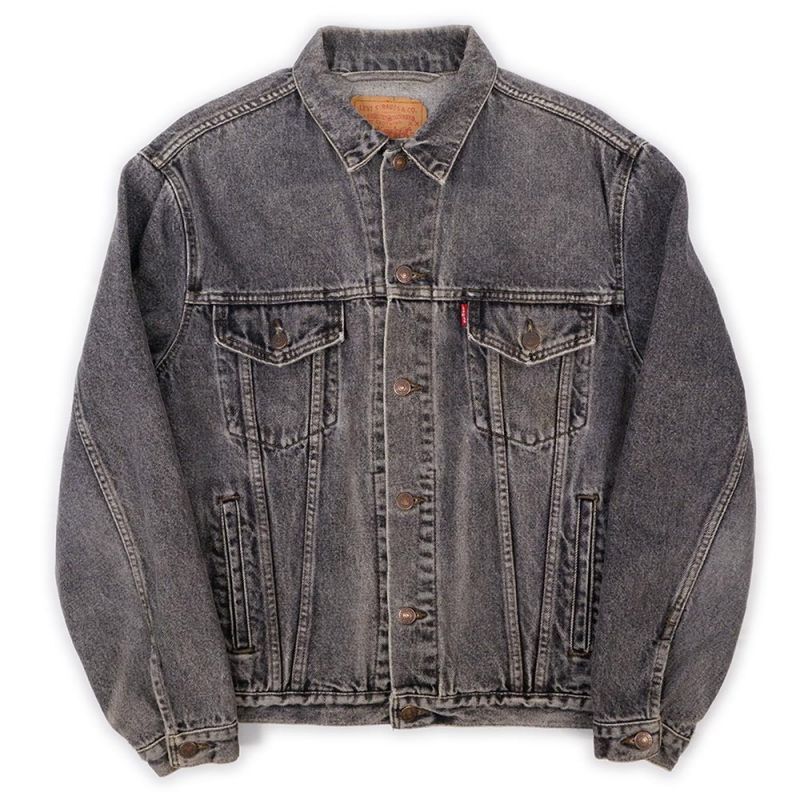 ◎LEVI’S 70651 デニムジャケット 先染ブラック 70505