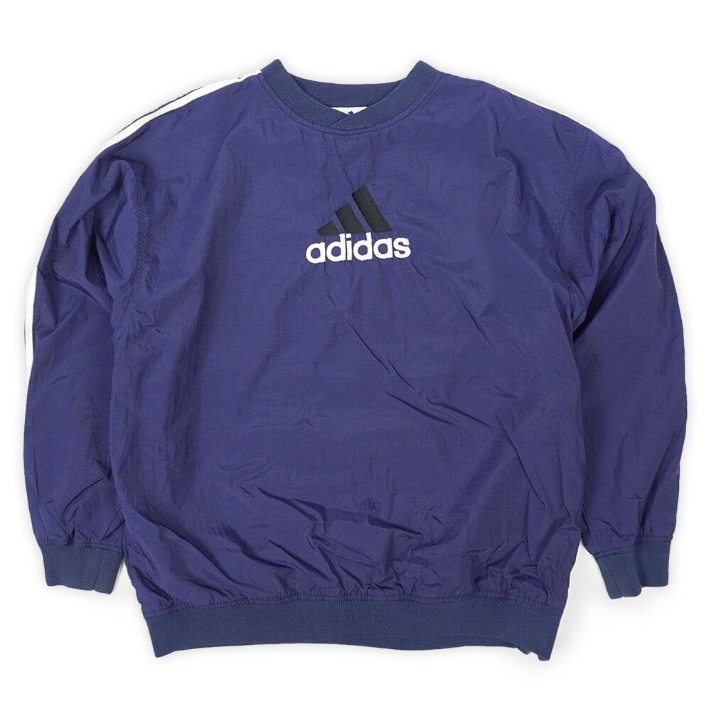 90's adidas ナイロンプルオーバー 