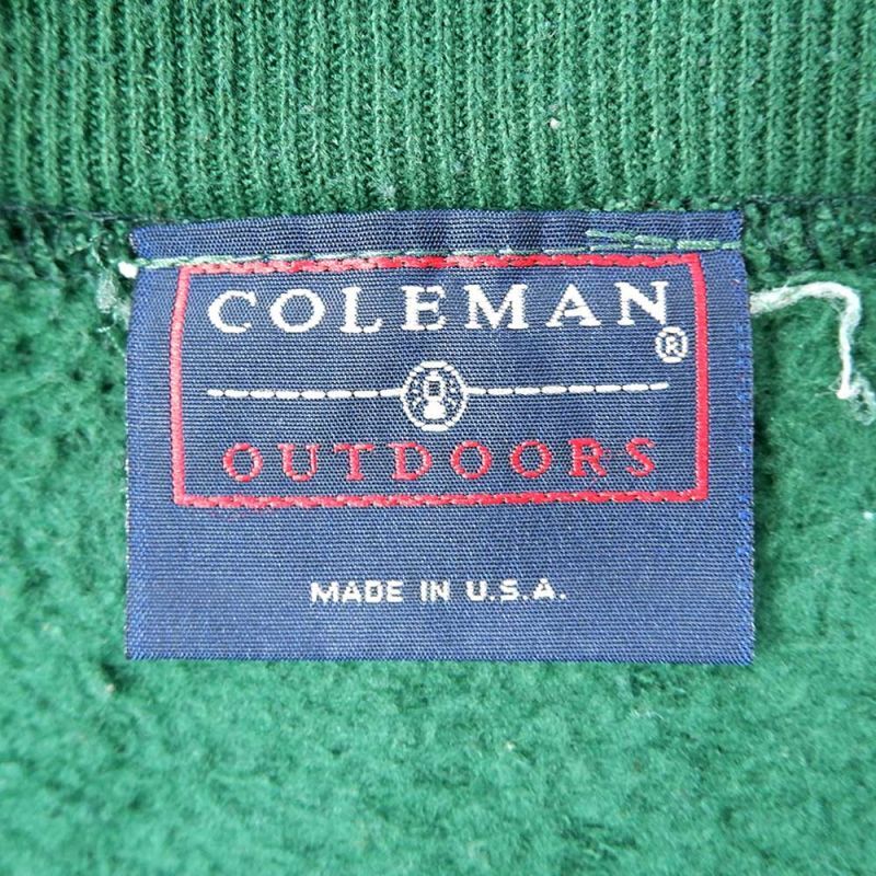 90's Coleman スウェットシャツ “MADE IN USA”mtp04031101501499 